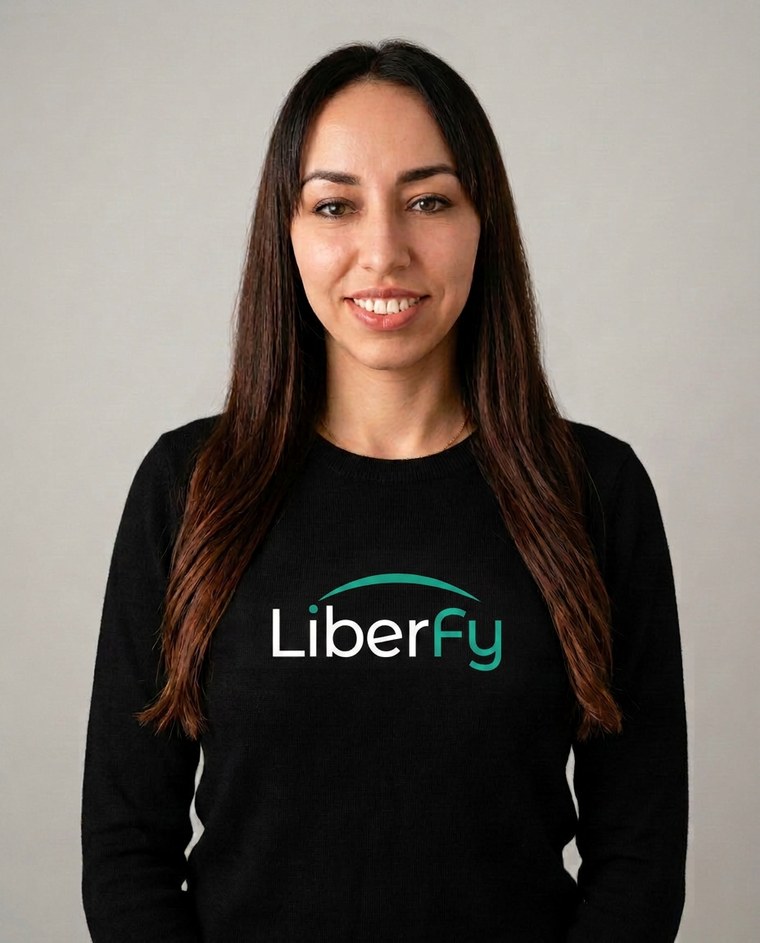 Fátima Benamar, gestora fiscal y contable de Liberfy.