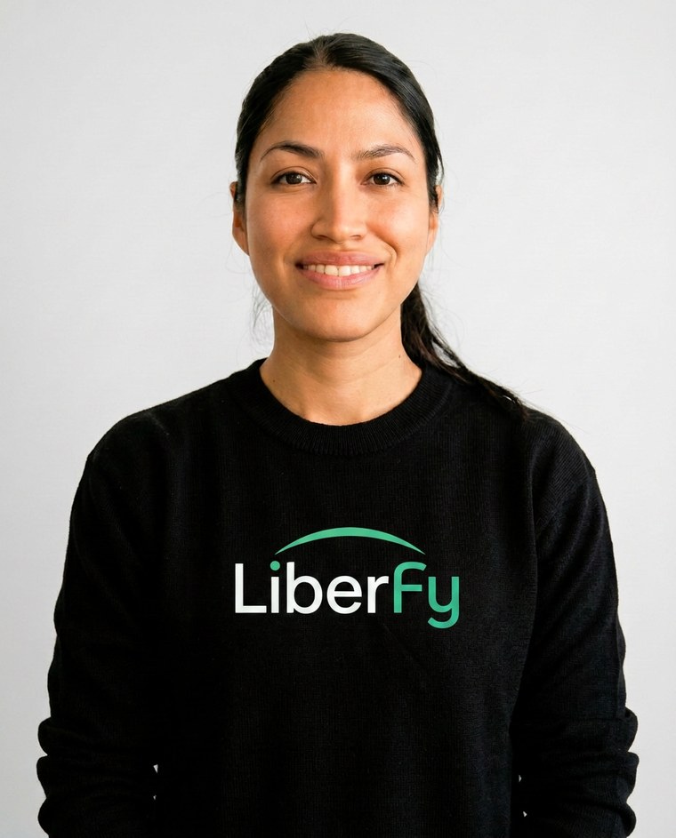 Silvana Coronel, contable de Liberfy.
